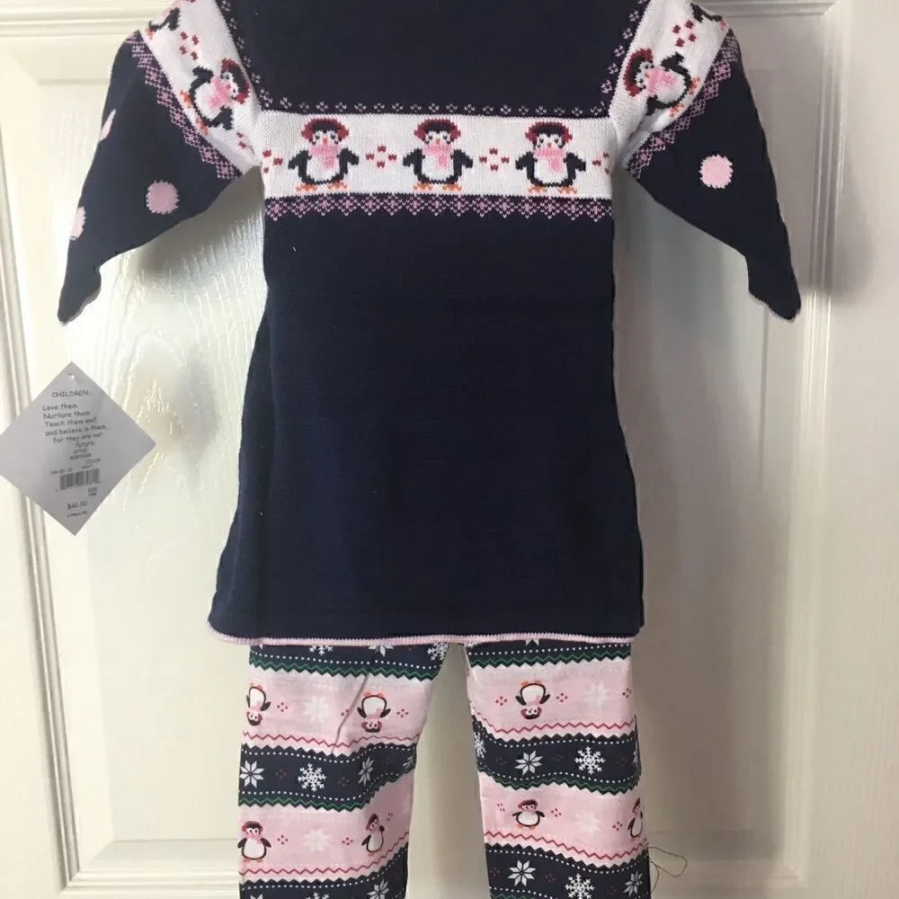 Blueberries Boulevard Penguin Tunic & Leggings 18M
